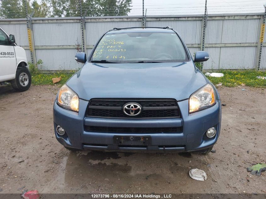 2009 Toyota Rav4 Sport VIN: 2T3BF32VX9W008293 Lot: 12073796