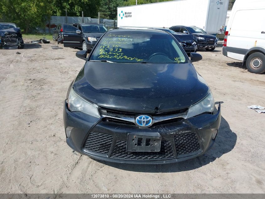 2016 Toyota Camry Hybrid Se VIN: 4T1BD1FK2GU183315 Lot: 12073810