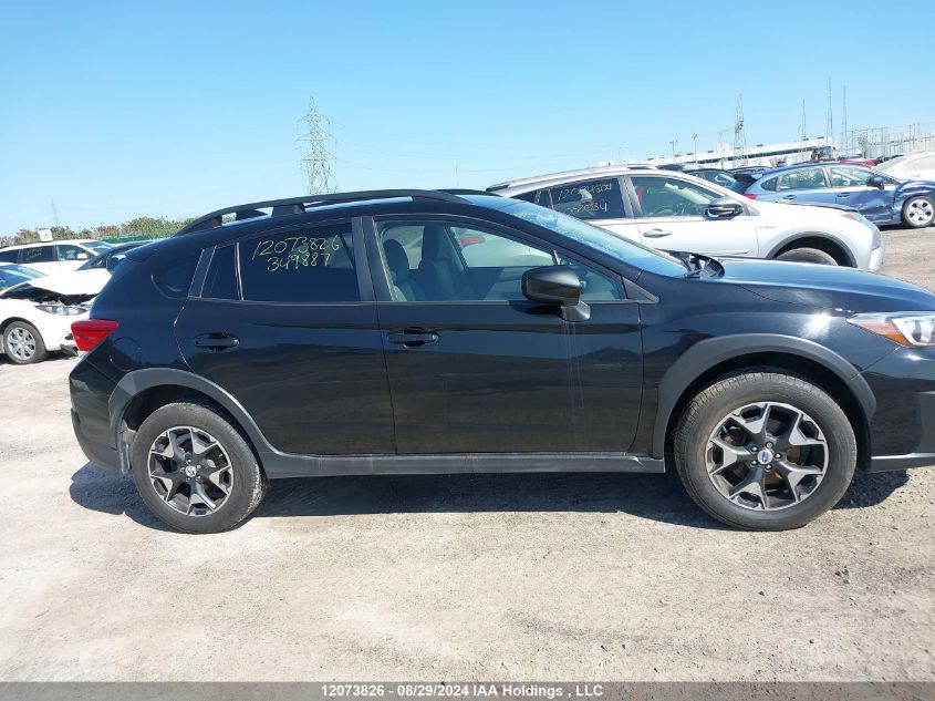 2018 Subaru Crosstrek VIN: JF2GTABC5JH349887 Lot: 12073826