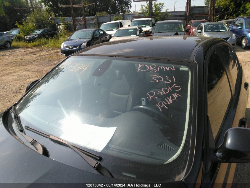 2010 BMW 323 I VIN: WBAPG7C57AA794739 Lot: 12073842
