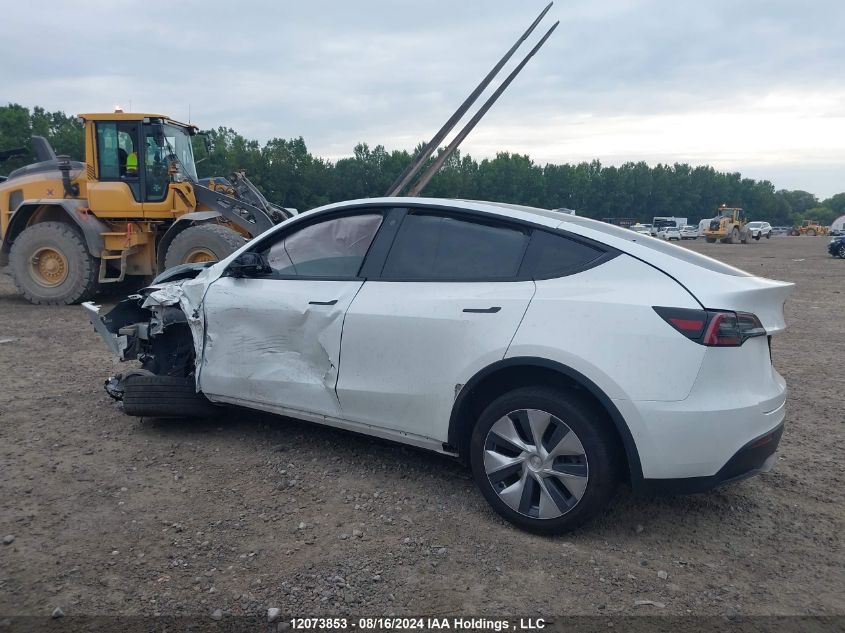 2021 Tesla Model Y VIN: 5YJYGDEE9MF254002 Lot: 12073853