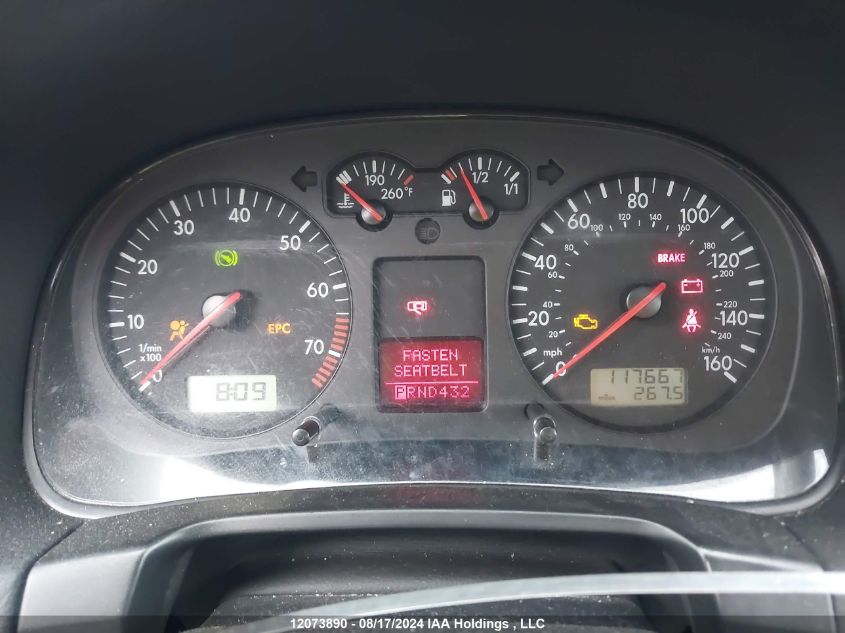 2002 Volkswagen Jetta VIN: 3VWTH69M42M085369 Lot: 12073890