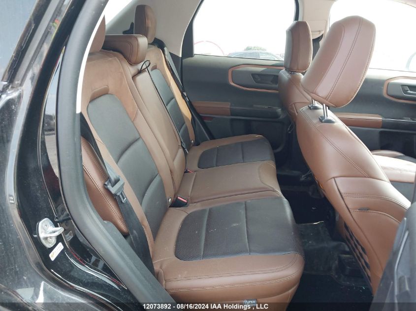 2021 Ford Bronco Sport Badlands VIN: 3FMCR9D95MRA27731 Lot: 12073892