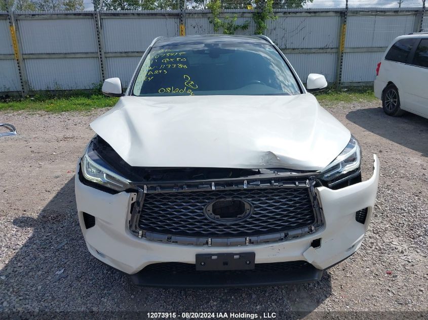 2021 Infiniti Qx50 Luxe VIN: 3PCAJ5BB2MF113386 Lot: 12073915