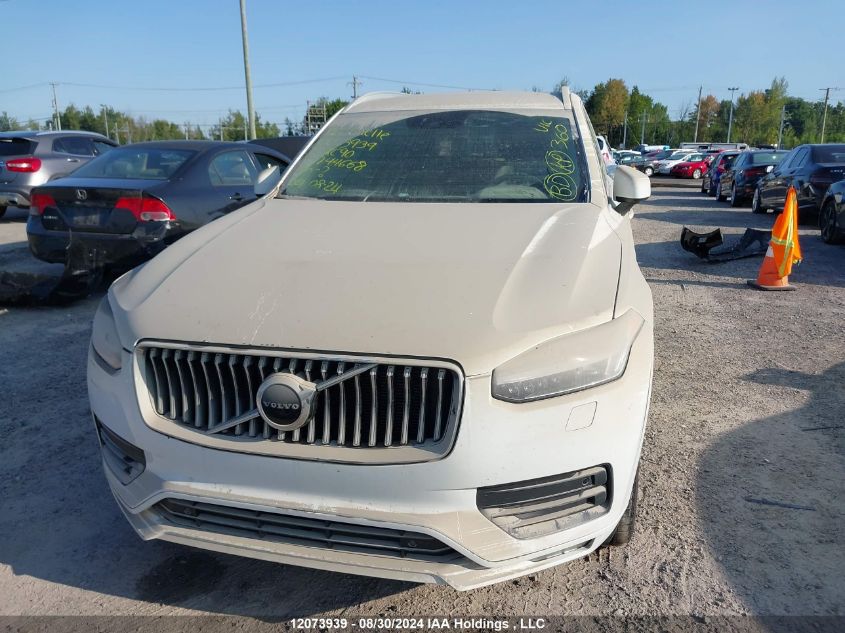 2021 Volvo Xc90 T6 Momentum VIN: YV4A22PK8M1744668 Lot: 12073939