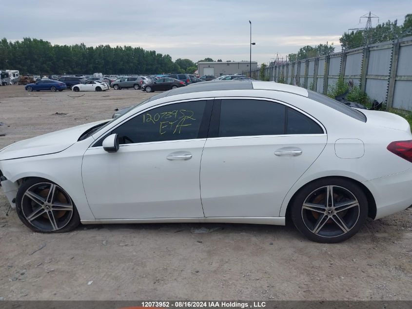 W1K3G4FB3LW047006 2020 Mercedes-Benz A-Class