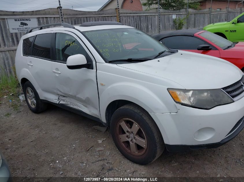 2008 Mitsubishi Outlander Es VIN: JA4LT21W18Z606959 Lot: 12073957