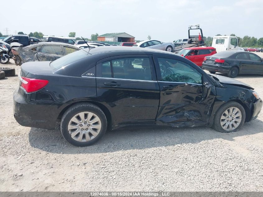 2014 Chrysler 200 VIN: 1C3CCBABXEN178240 Lot: 12074036