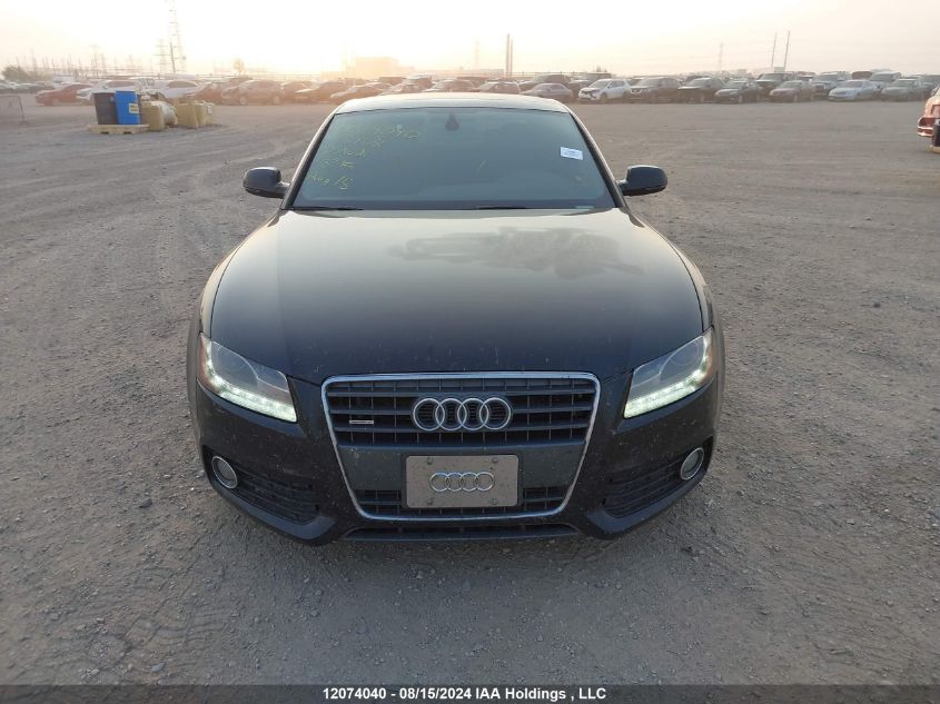 2010 Audi A5 VIN: WAUSFBFR3AA053468 Lot: 12074040