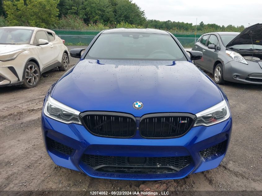 2019 BMW M5 VIN: WBSJF0C5XKB448708 Lot: 12074052