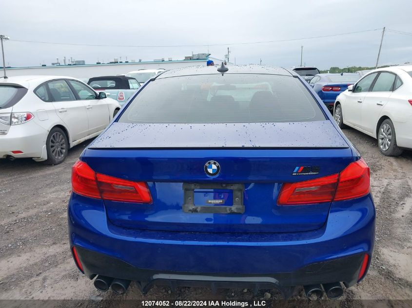 2019 BMW M5 VIN: WBSJF0C5XKB448708 Lot: 12074052