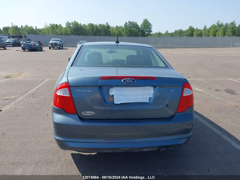 2011 Ford Fusion Se VIN: 3FAHP0HA4BR100350 Lot: 12074064