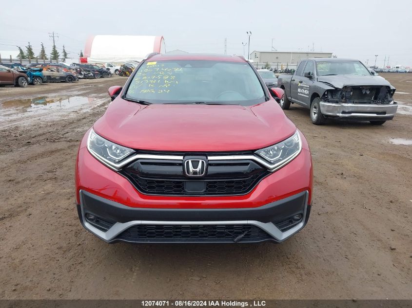 2020 Honda Cr-V VIN: 2HKRW2H8XLH217588 Lot: 12074071
