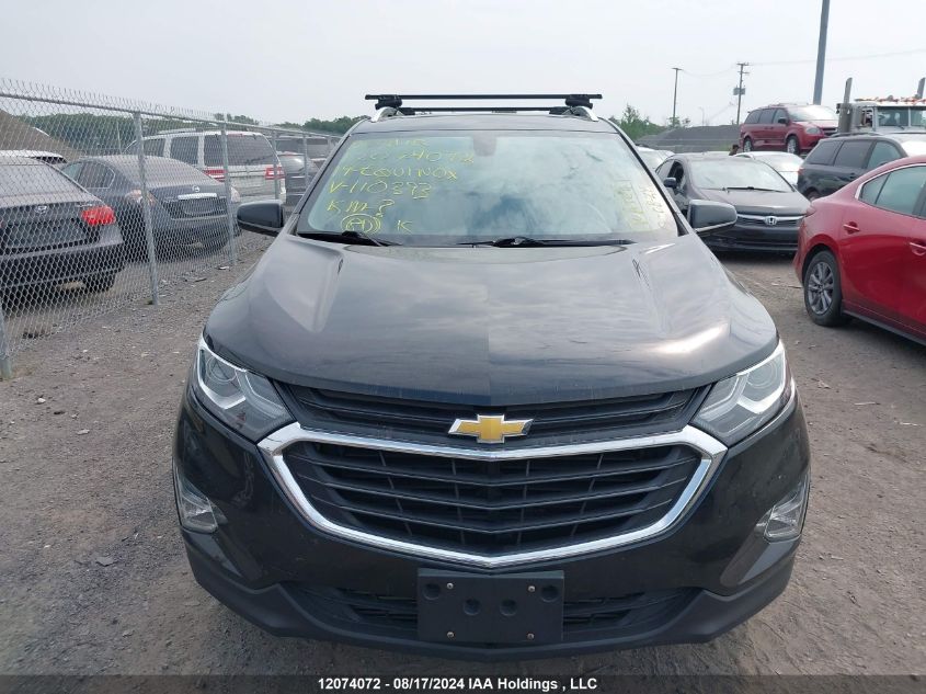 2019 Chevrolet Equinox VIN: 2GNAXKEVXK6110393 Lot: 12074072