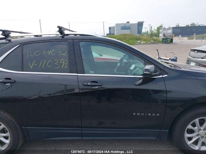 2019 Chevrolet Equinox VIN: 2GNAXKEVXK6110393 Lot: 12074072