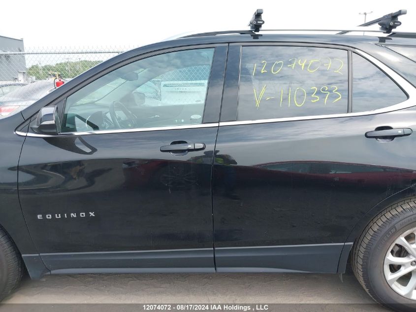 2019 Chevrolet Equinox VIN: 2GNAXKEVXK6110393 Lot: 12074072