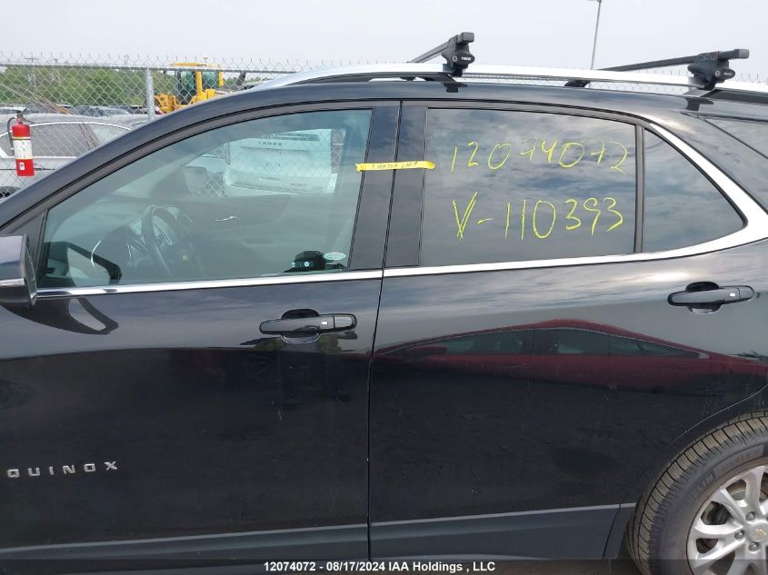 2019 Chevrolet Equinox VIN: 2GNAXKEVXK6110393 Lot: 12074072