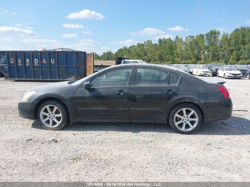 2008 Nissan Maxima Se/Sl VIN: 1N4BA41E28C832950 Lot: 12074088