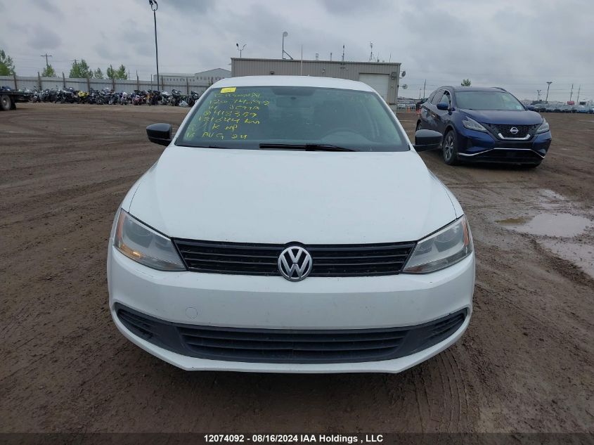 2014 Volkswagen Jetta S VIN: 3VW1K7AJ7EM418359 Lot: 12074092