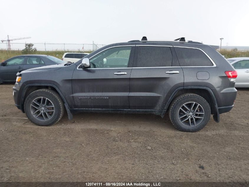 2017 Jeep Grand Cherokee Limited VIN: 1C4RJFBG8HC619604 Lot: 12074111