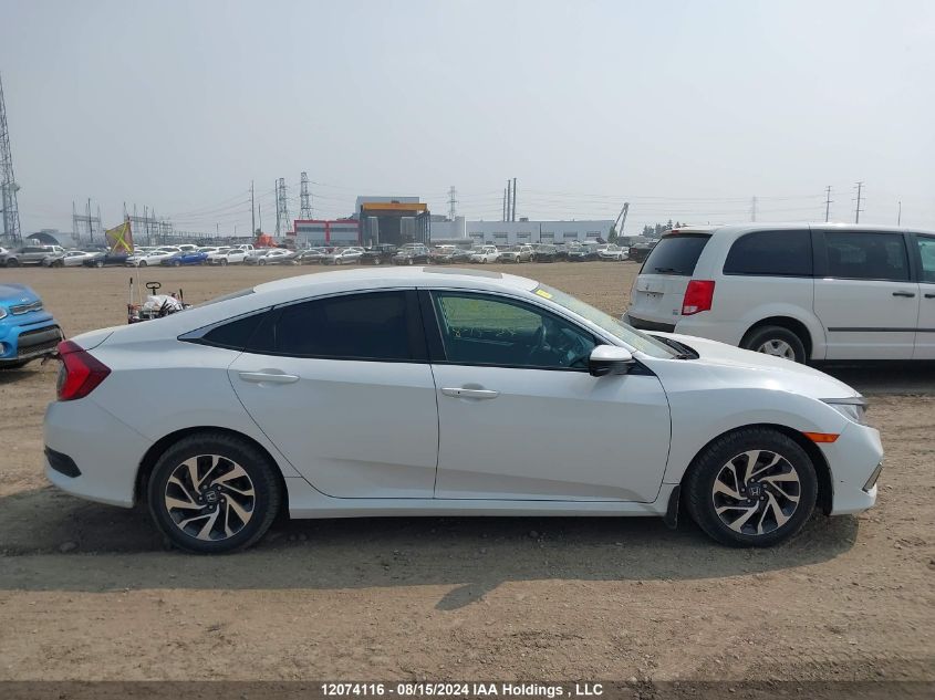 2019 Honda Civic Ex VIN: 2HGFC2F7XKH024565 Lot: 12074116