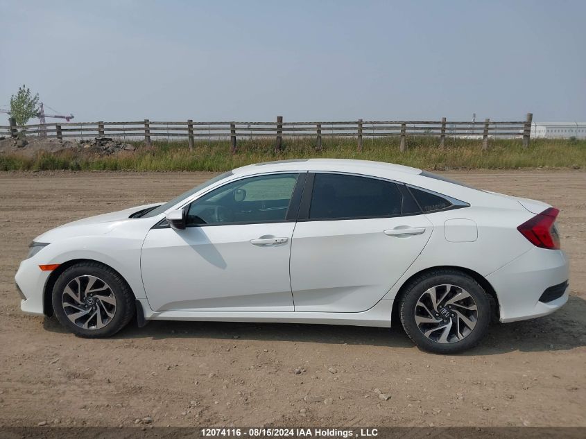 2019 Honda Civic Ex VIN: 2HGFC2F7XKH024565 Lot: 12074116