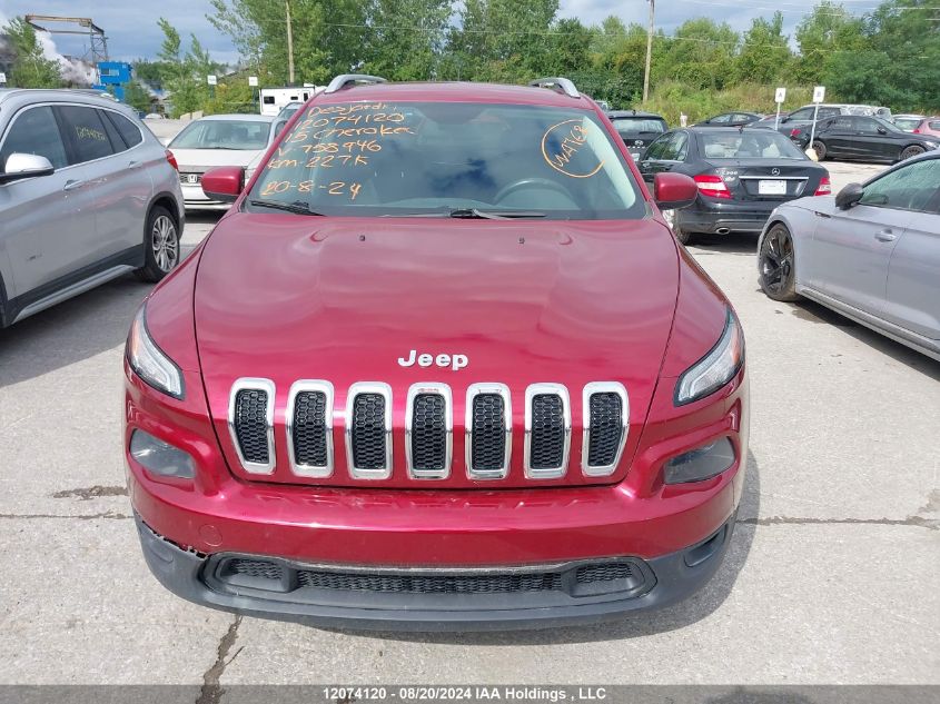 2015 Jeep Cherokee Latitude VIN: 1C4PJMCS4FW758946 Lot: 12074120