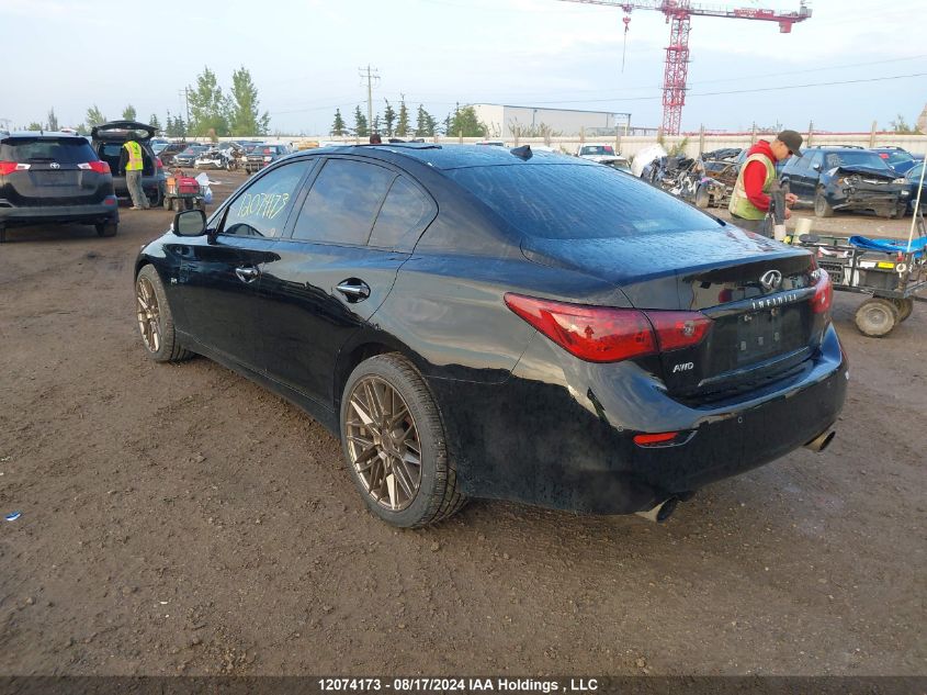 2017 Infiniti Q50 Premium/Sport/Se VIN: JN1EV7AR4HM839878 Lot: 12074173