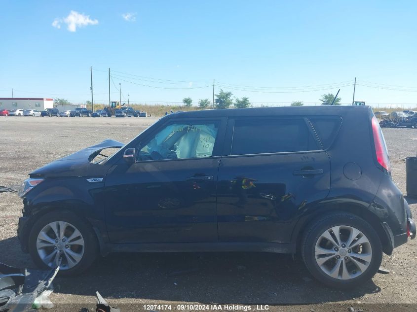 2016 Kia Soul + VIN: KNDJP3A59G7344651 Lot: 12074174