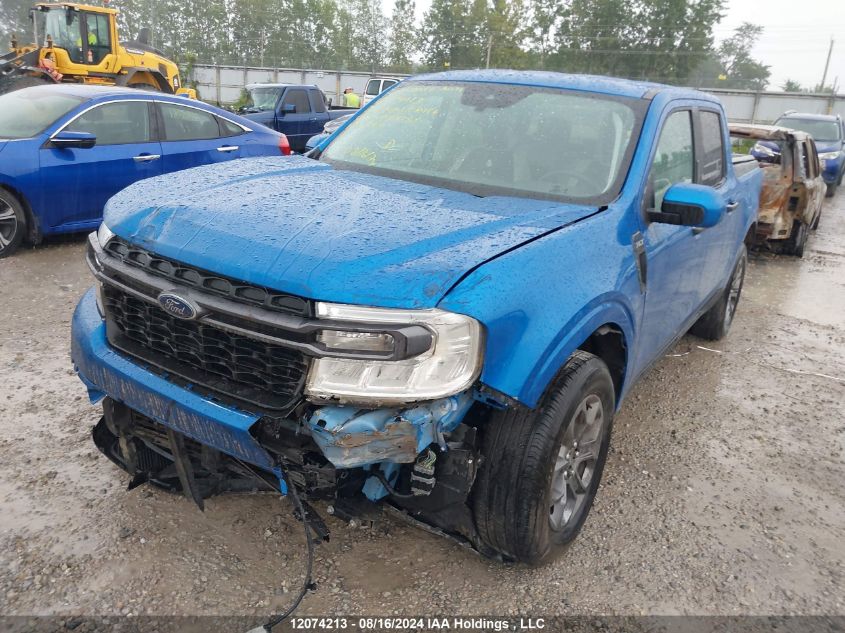 2022 Ford Maverick Xlt VIN: 3FTTW8F99NRA04569 Lot: 12074213