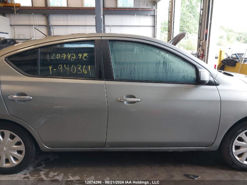 2012 Nissan Versa S/Sv/Sl VIN: 3N1CN7AP0CL940361 Lot: 12074298