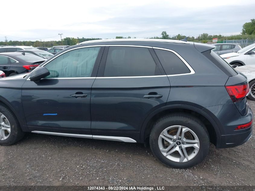 2021 Audi Q5 Premium VIN: WA1AAAFY0M2092395 Lot: 12074343