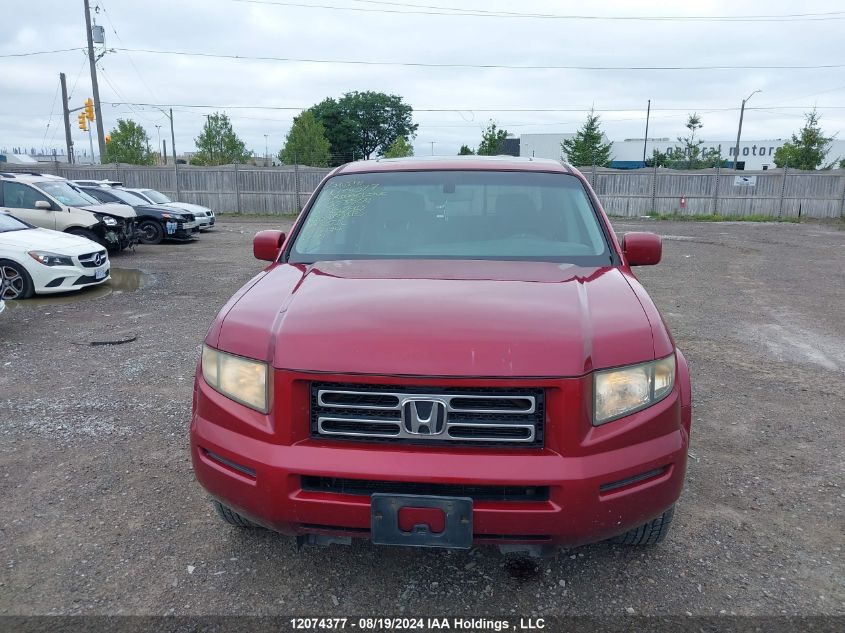 2006 Honda Ridgeline VIN: 2HJYK16506H003504 Lot: 12074377