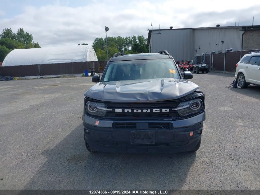 2023 Ford Bronco Sport Outer Banks VIN: 3FMCR9C68PRD48738 Lot: 12074386