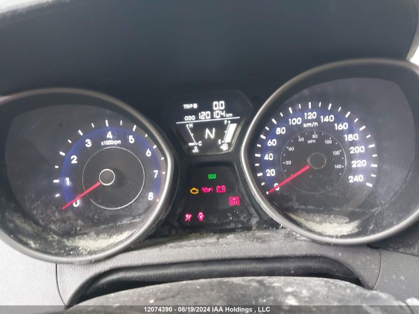 2013 Hyundai Elantra Gl VIN: 5NPDH4AE6DH412721 Lot: 12074390