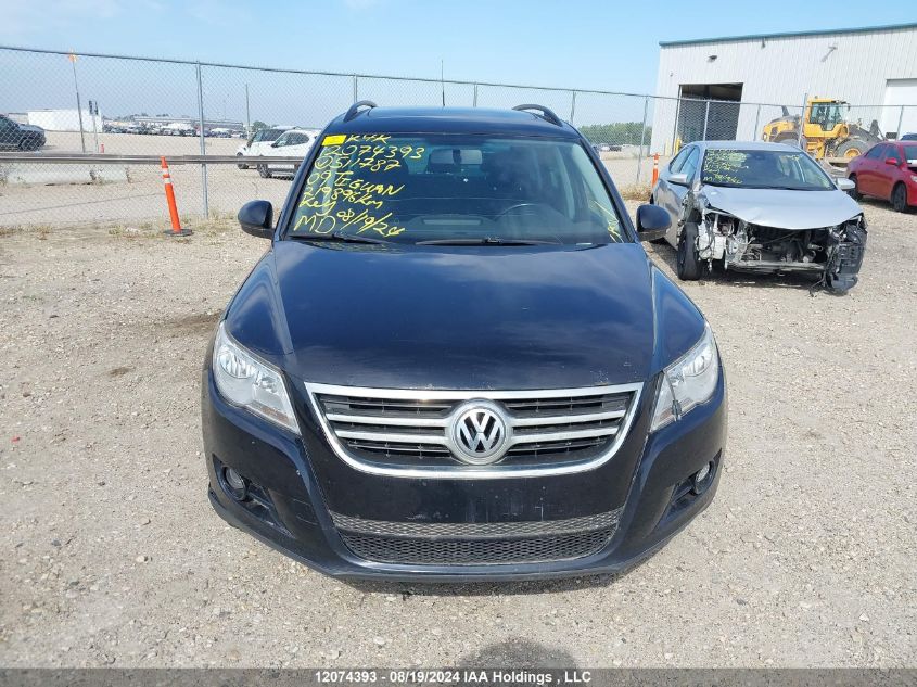 2009 Volkswagen Tiguan VIN: WVGBV75N49W511787 Lot: 12074393