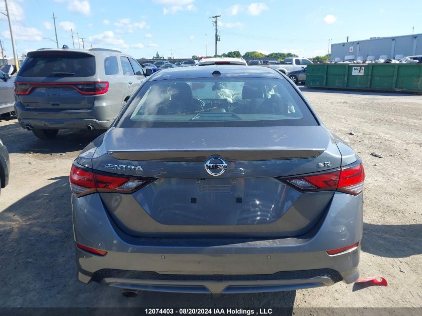 2022 Nissan Sentra VIN: 3N1AB8DV8NY319097 Lot: 12074403