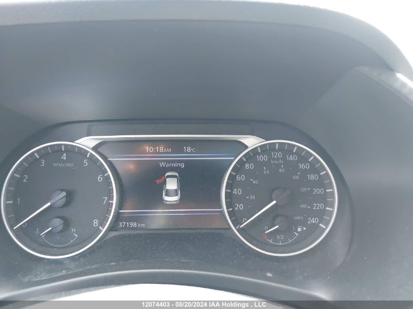 2022 Nissan Sentra VIN: 3N1AB8DV8NY319097 Lot: 12074403