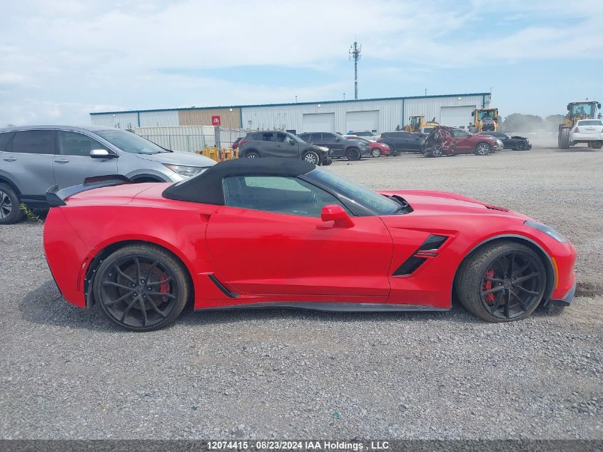 1G1Y13D79H5118984 2017 Chevrolet Corvette