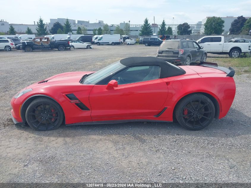 1G1Y13D79H5118984 2017 Chevrolet Corvette