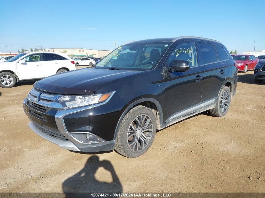 2016 Mitsubishi Outlander Awd VIN: JA4JZ4AX4GZ600484 Lot: 12074421