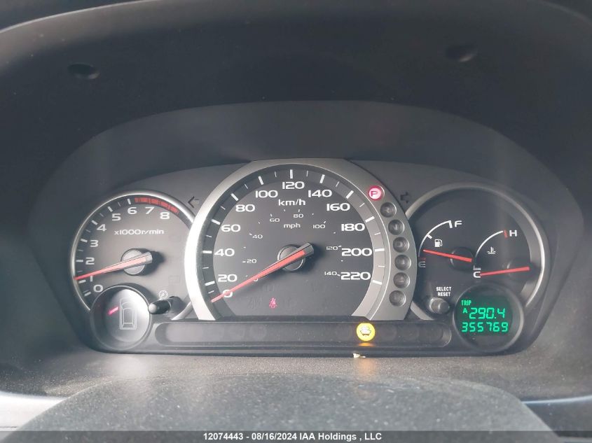 2005 Honda Pilot Ex VIN: 2HKYF18425H002972 Lot: 12074443