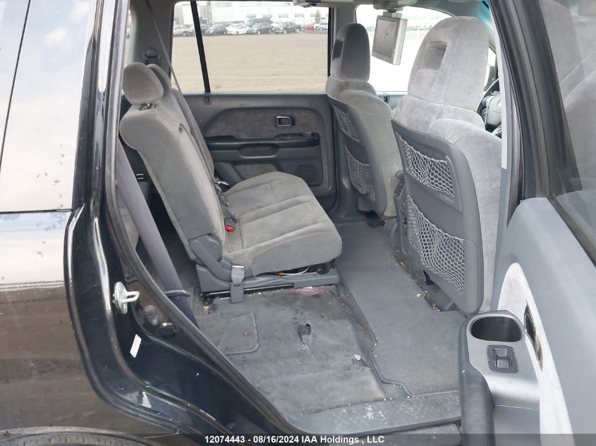 2005 Honda Pilot Ex VIN: 2HKYF18425H002972 Lot: 12074443