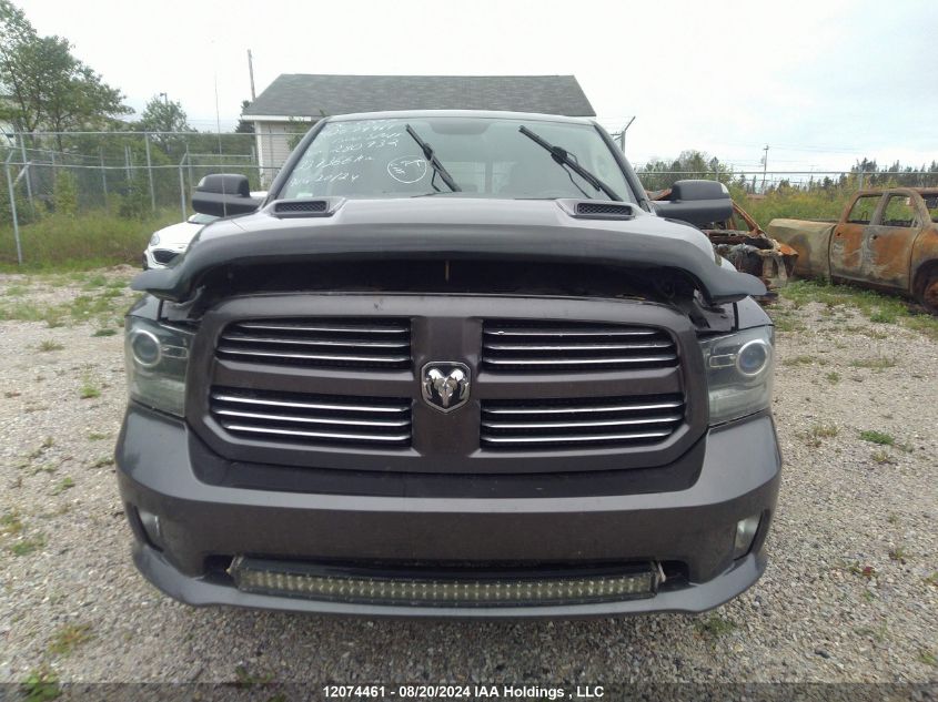 2016 Ram 1500 Sport VIN: 1C6RR7UTXGS280932 Lot: 12074461