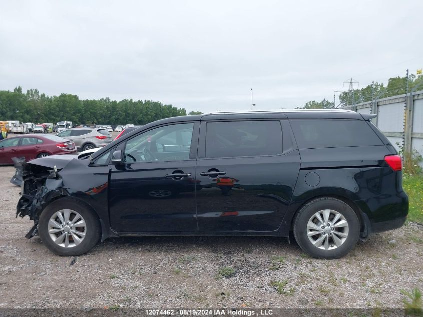 2017 Kia Sedona Lx VIN: KNDMB5C13H6277375 Lot: 12074462