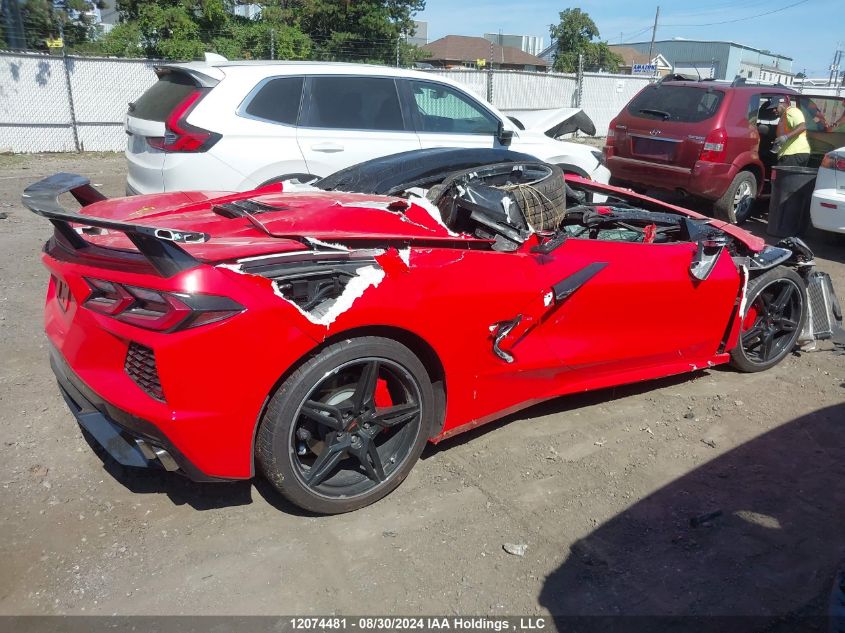 2023 Chevrolet Corvette VIN: 1G1YA3D40P5123107 Lot: 12074481