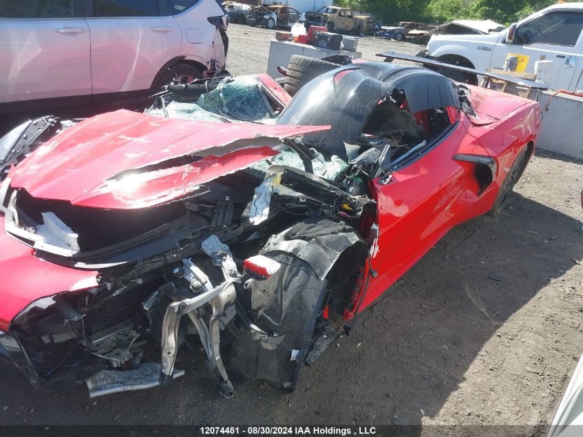 2023 Chevrolet Corvette VIN: 1G1YA3D40P5123107 Lot: 12074481