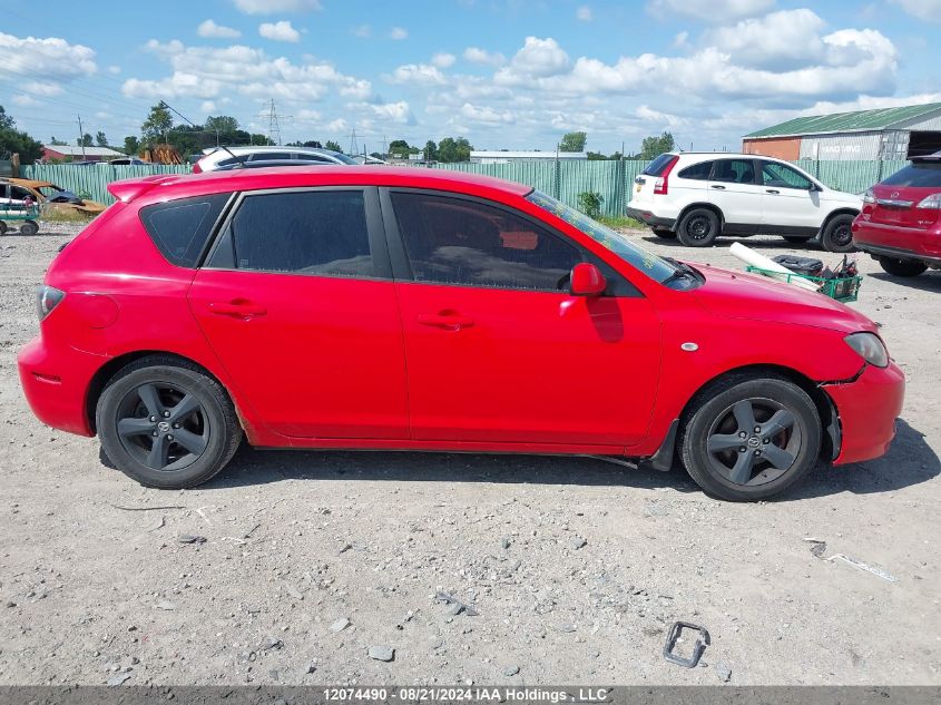 2008 Mazda Mazda3 VIN: JM1BK34F881158238 Lot: 12074490