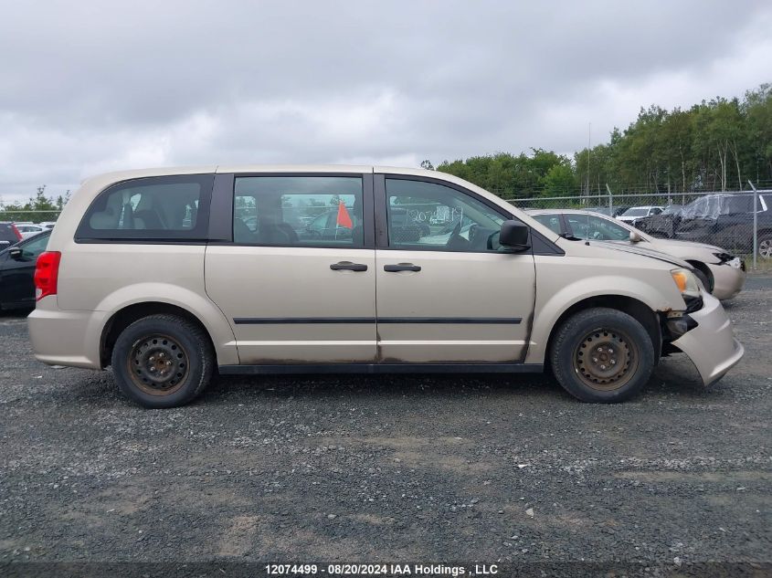 2012 Dodge Grand Caravan Se VIN: 2C4RDGBG5CR397200 Lot: 12074499