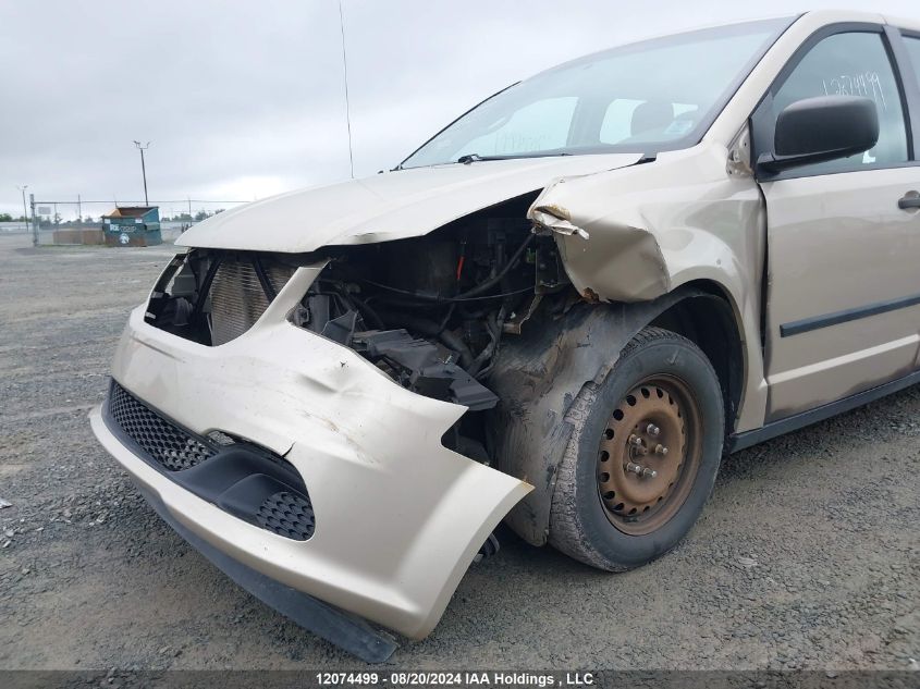 2012 Dodge Grand Caravan Se VIN: 2C4RDGBG5CR397200 Lot: 12074499